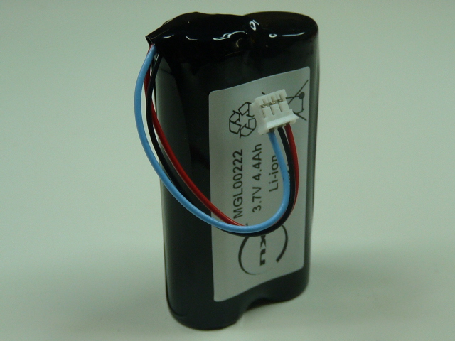 Pack(s) Batterie Li-Ion 2x 18650 1S2P ST1 3.6V 7Ah JST