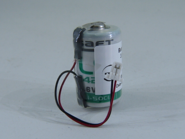 Batterie(s) Batterie lithium LS14250 1/2AA 3.6V 1Ah JST