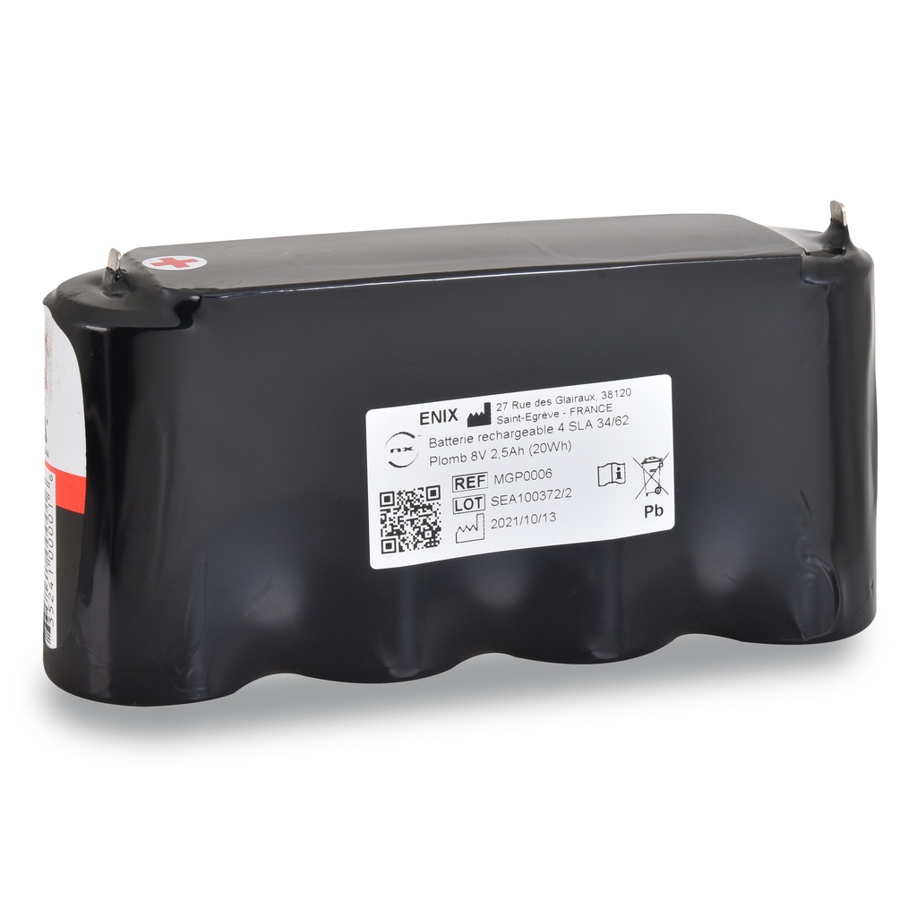 Batterie(s) Batterie médicale rechargeable Datex Ohmeda Biox 1700 8V 2.5Ah T2