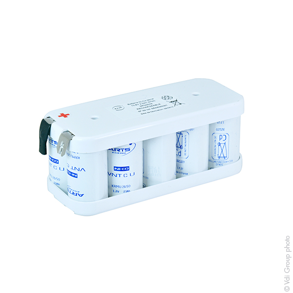 Pack(s) Batterie Nicd 9xC 2500 10.8V 2.5Ah COSSE