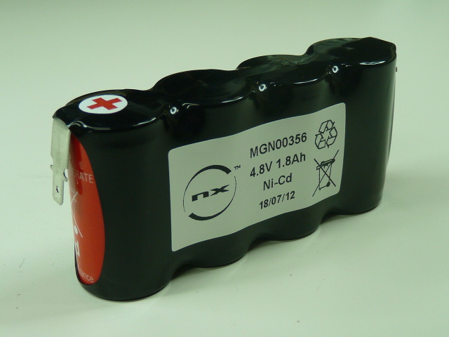 Pack(s) Batterie Nicd 4x SC 4S1P ST1 4.8V 2Ah Fast