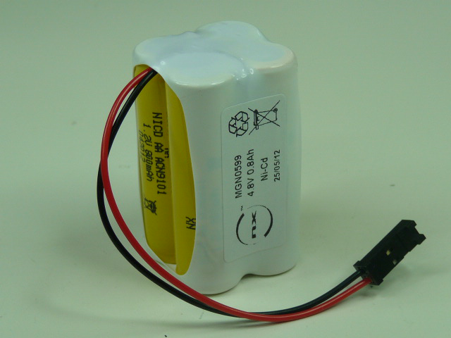 Pack(s) Batterie Nicd ST2/SG 4.8V 700mAh FC