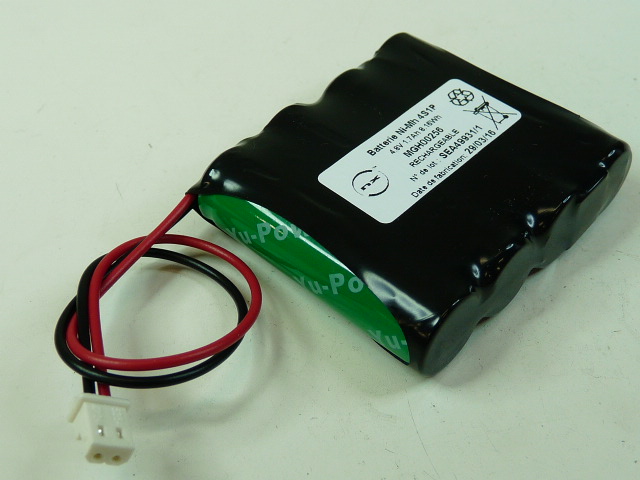Batterie(s) Batterie Nimh 4x AA 4S1P ST1 4.8V 1700mAh FC