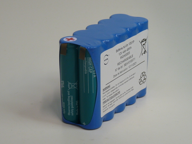Pack(s) Batterie Nimh 10x 4/3A 10S1P ST2 12V 3800mAh T2