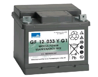 Batterie(s) Batterie traction SONNENSCHEIN GF-Y GF12033Y G1 12V 38Ah M6-M