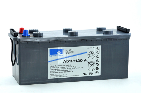 Batterie(s) Batterie plomb etanche gel A512/120A 12V 120Ah Auto