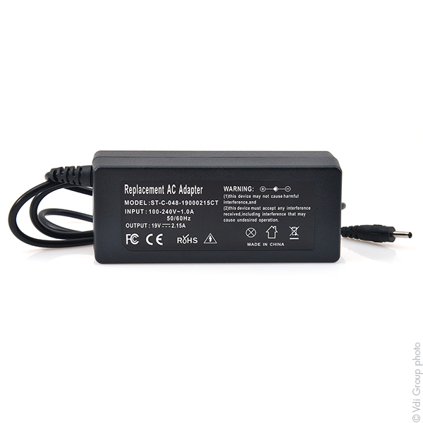 Unité(s) Alimentation ordinateur portable pour Samsung 19V 40W