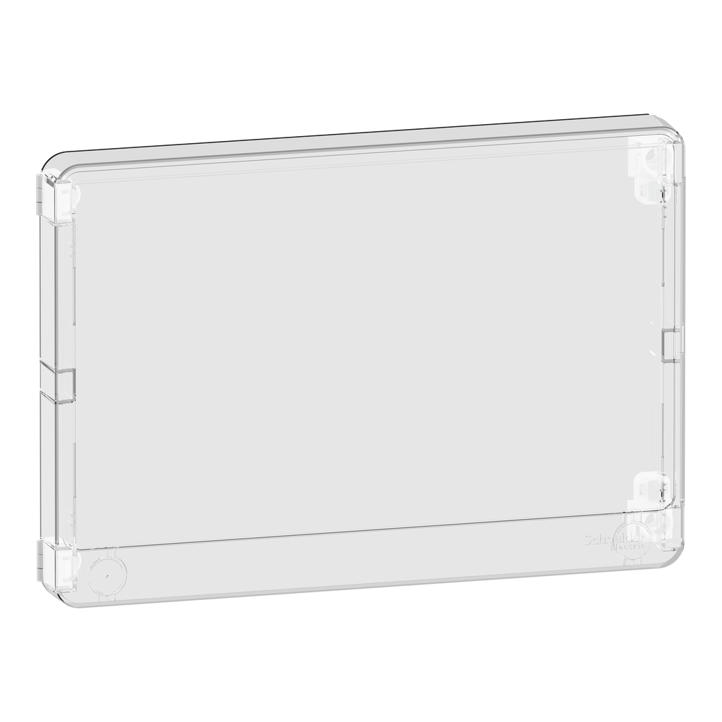 Resi9 - Porte styl transp coffret 18M - 1R - panneau de ctrl - bloc de cmd