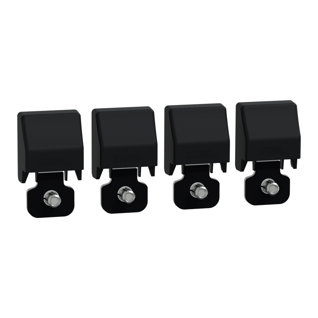 PanelSeT Accessoires - Kit de 4 pattes de fixation et caches - pour coffret S3D