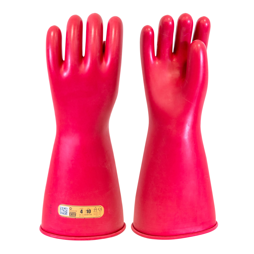 gants isolants cei classe 4 taille 9 rouge