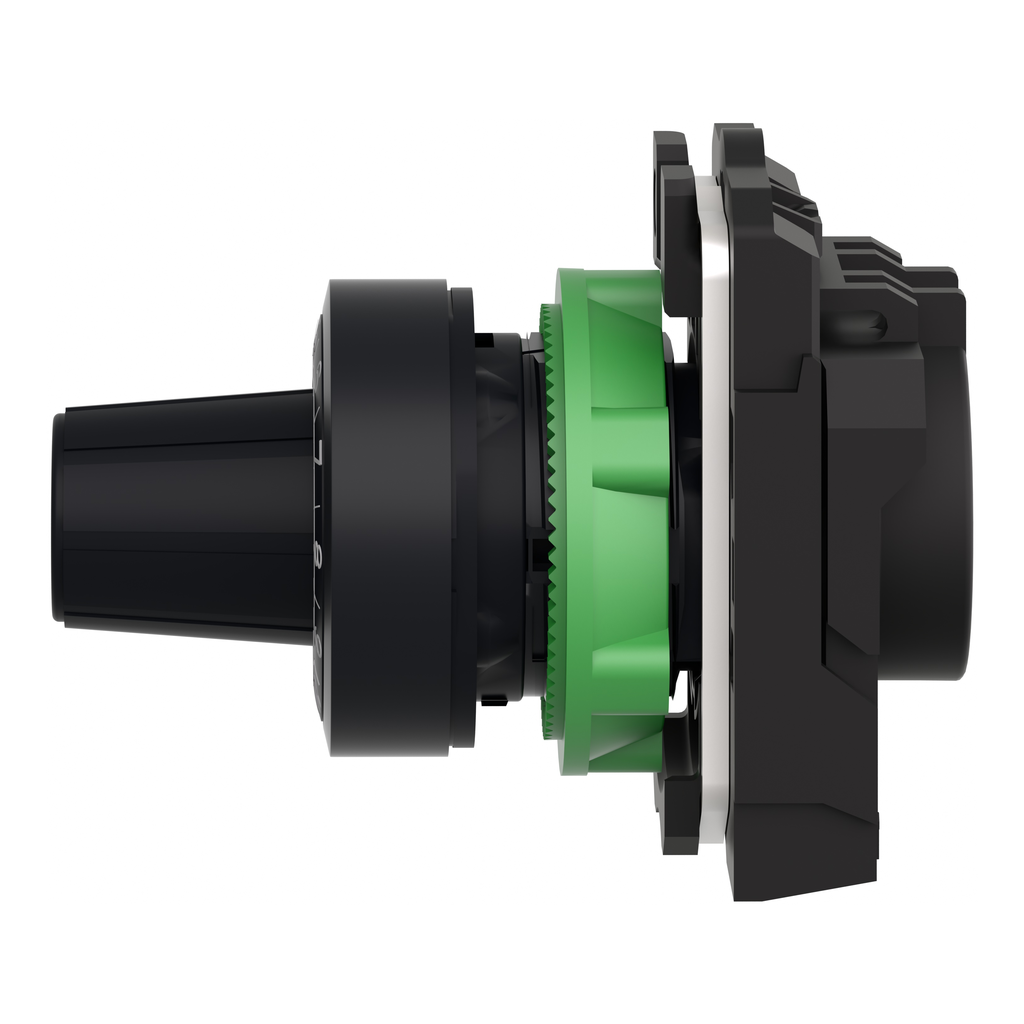 Harmony XB5 - tête + embase potentiomètre - Ø22 - axe Ø6,35mm