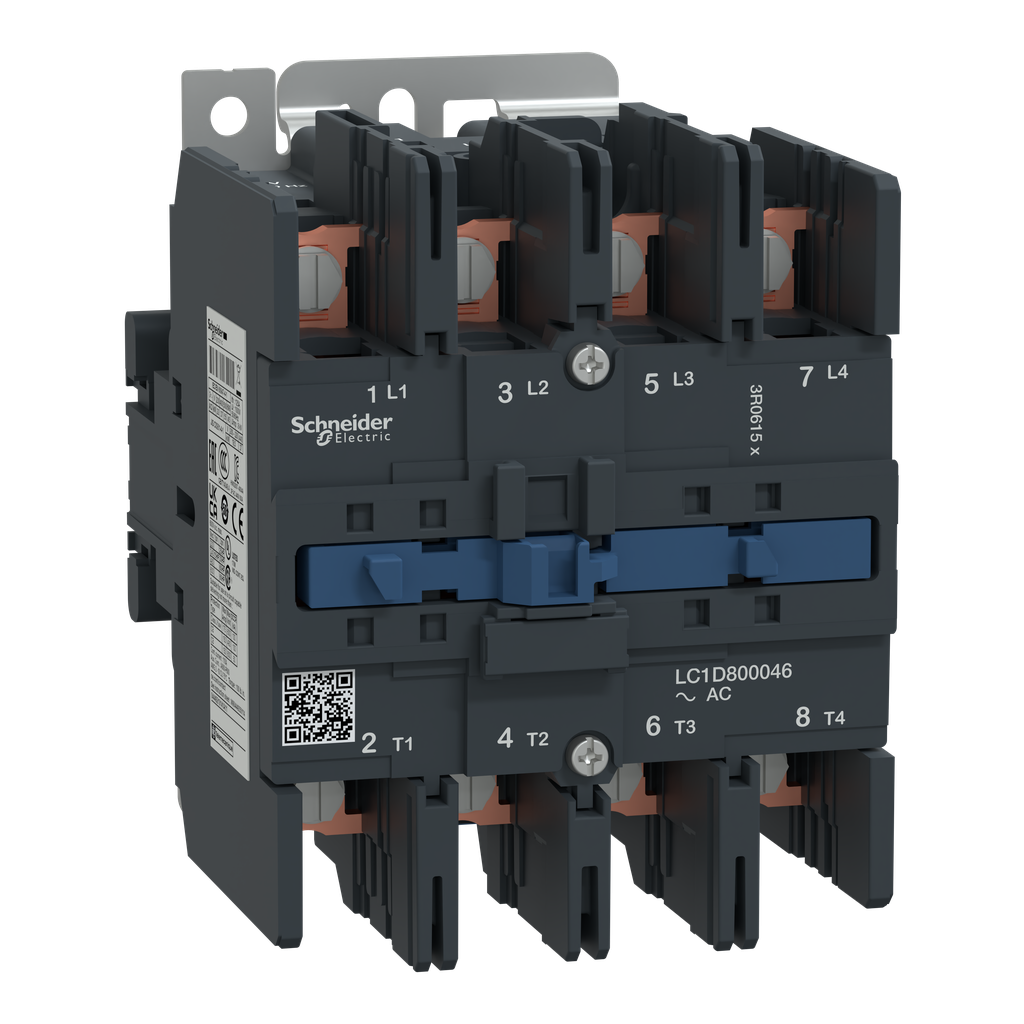TeSys LC1D - contacteur - 4P - AC-1 440V - 125A - bobine 230Vca