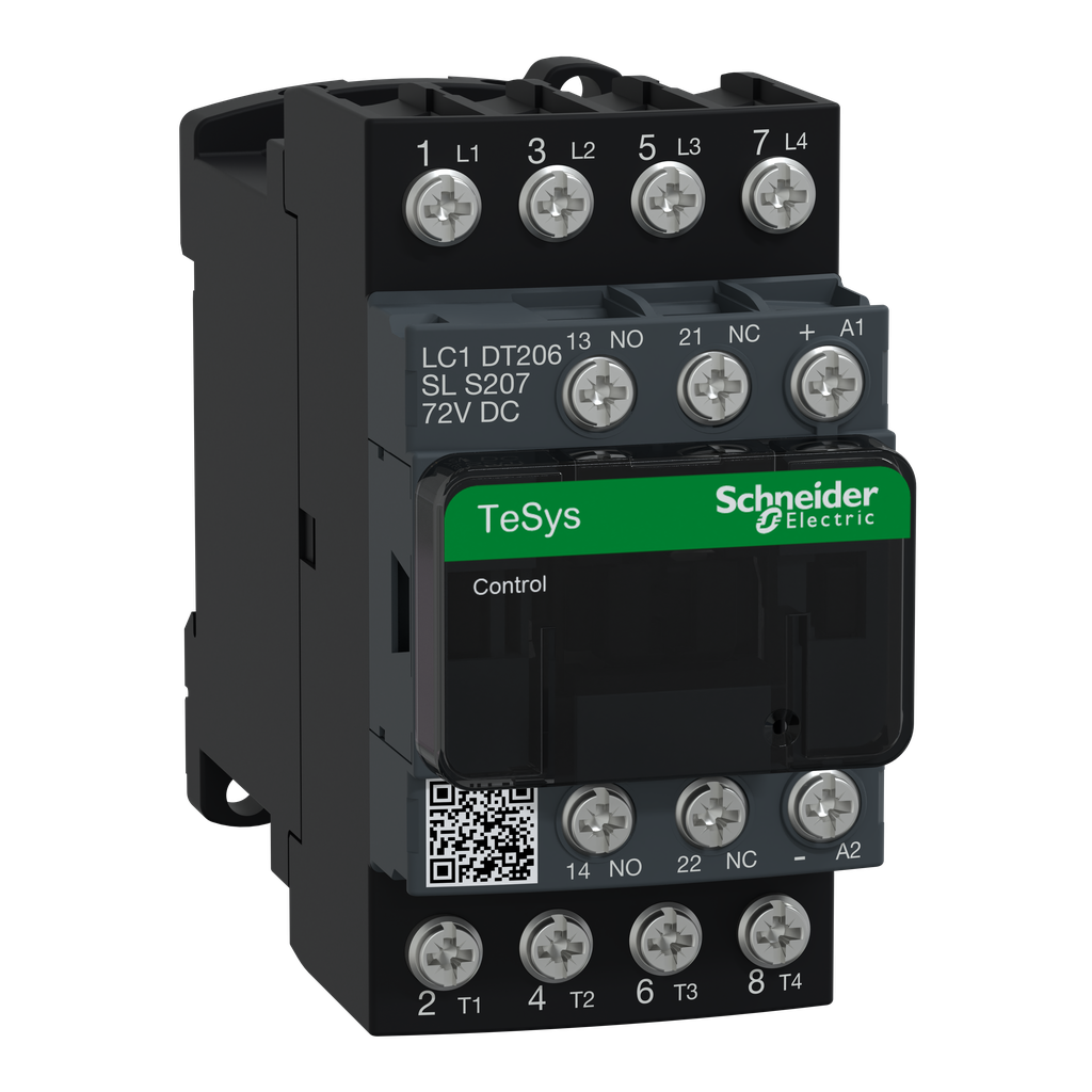 TeSys D - Contacteur tesys lc1d 4p ac1 440v 20 a bobine 72 v cc