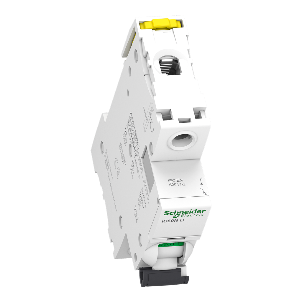 Acti9 iC60N - Disjoncteur - 1P - 20A - Courbe B - 230Vca - 6000A/10kA