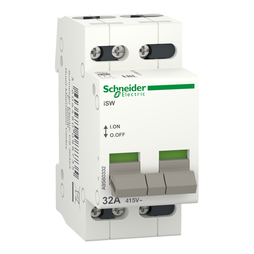 Acti9, iSW interrupteur de commande 3P 32A 415VCA
