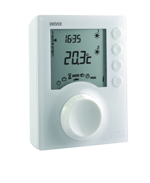 Driver 620 | Programmateur de 1 à 2 zones pour chauffage électrique fil pilote