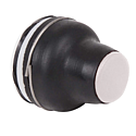 Harmony XACB - tête capuchonnée pour bouton-poussoir - blanc - 4mm. -25..+70°C