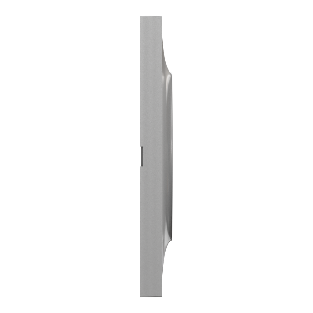 Odace 2011 Styl -  plaque 3 postes H/V entraxe 71mm aluminium