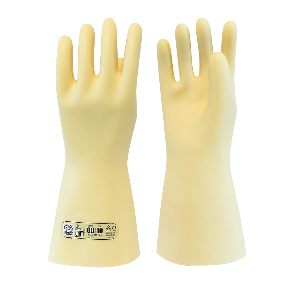 gants isolants cei classe 00 taille c-10 beige