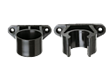 support mural de perche diam 28-30 mm, plastique semi-rigide.