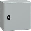 PanelSeT S3D - Enveloppe acier - H300xL300xP200 - porte pleine