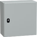 PanelSeT S3D - Enveloppe acier - H400xL400xP200 - porte pleine