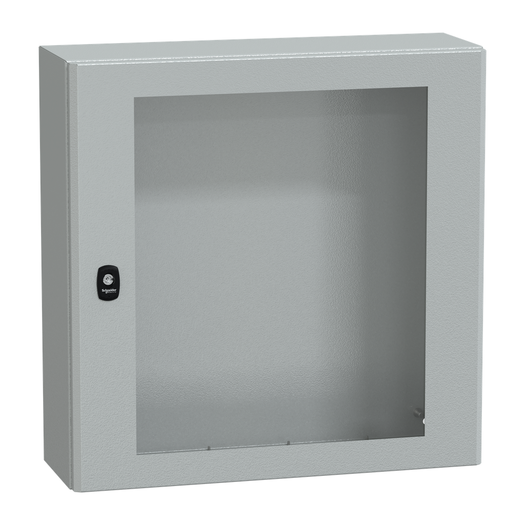 PanelSeT S3D - Enveloppe acier - H600xL600xP200 mm - porte vitrée