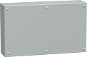 PanelSeT SBM - boite acier - 300x500x120mm - couvercle plein