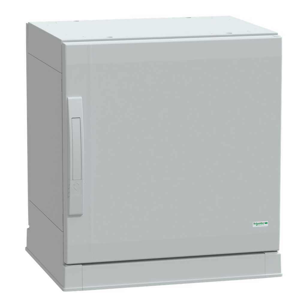 PanelSeT - Armoire polyester socle 500x500x420 - IP54 Ral 7035