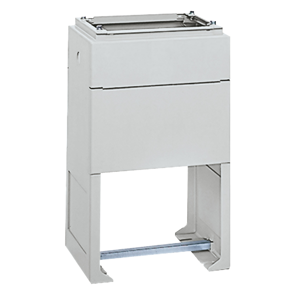 PanelSeT - Socle polyester 1250x420x900 pourPLAZ(T) Ral 7035