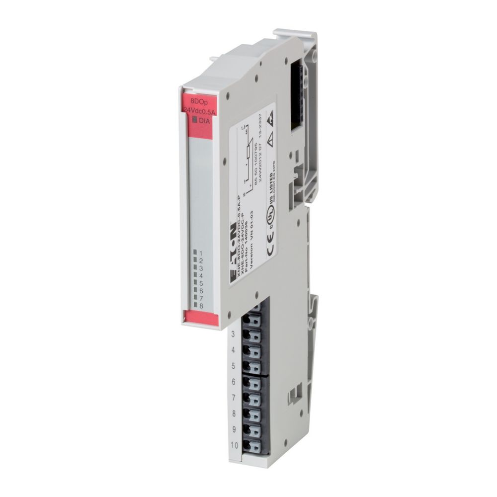 Module de sortie tout-ou-rien pour XI/ON ECO, 24V DC, 8sort. TOR
