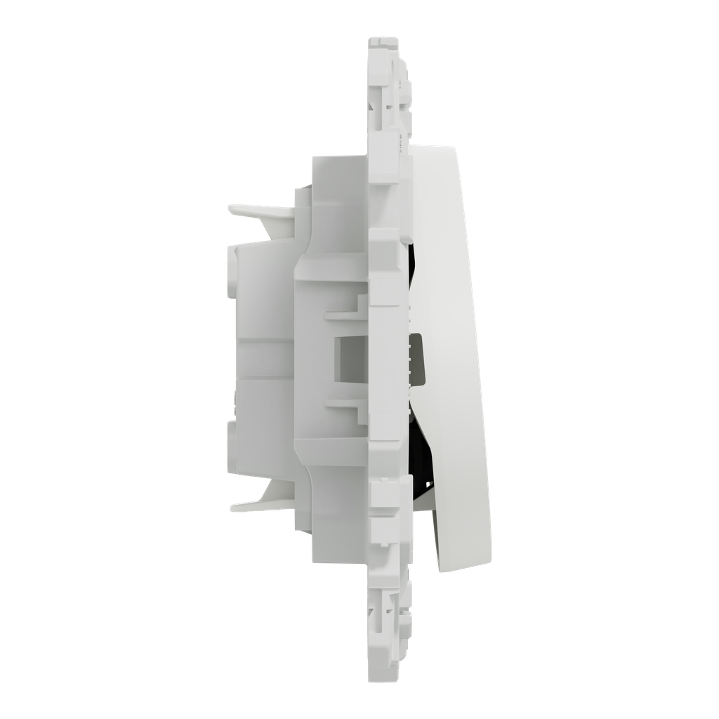 Odace - lot de 108 va-et-vient ou poussoir S920204 - blanc craie