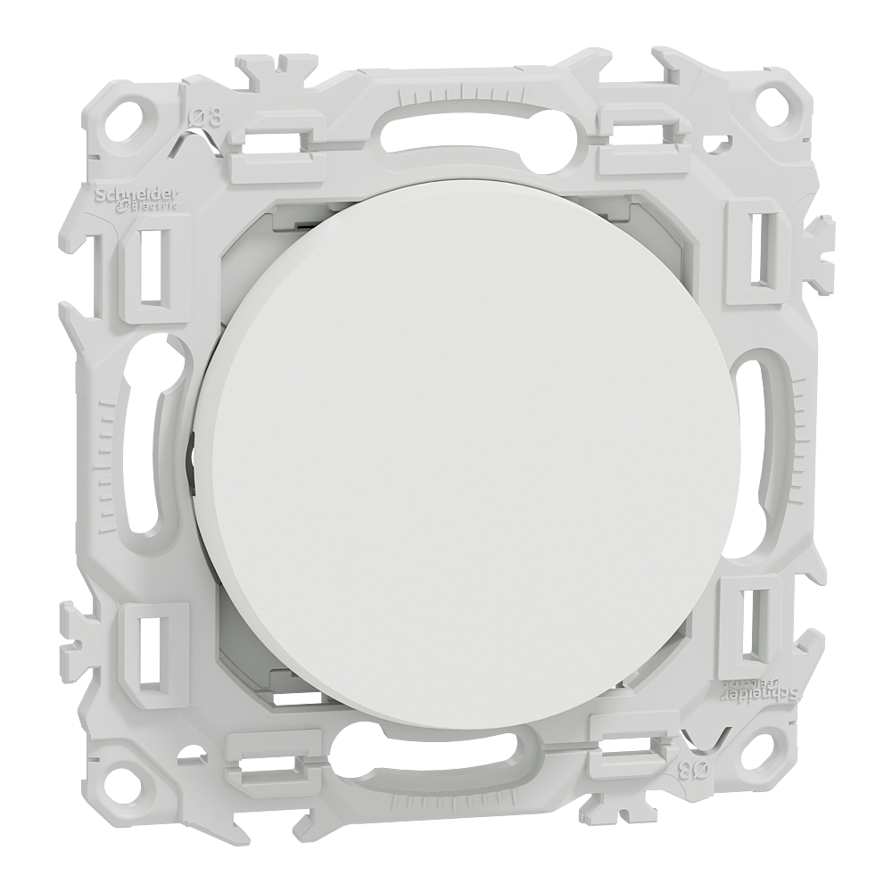 Odace - permutateur - bornes automatiques - 10AX - blanc craie