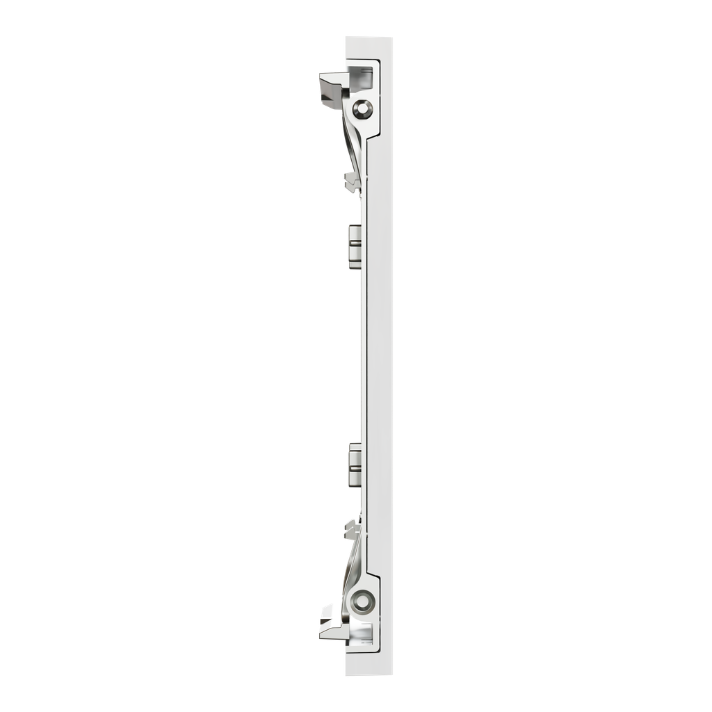 Odace Architecte - plaque de finition centrale - Blanc émaillé