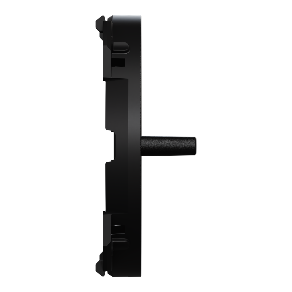 Odace - enjoliveur seul - pour va-et-vient ou poussoir à levier - noir onyx