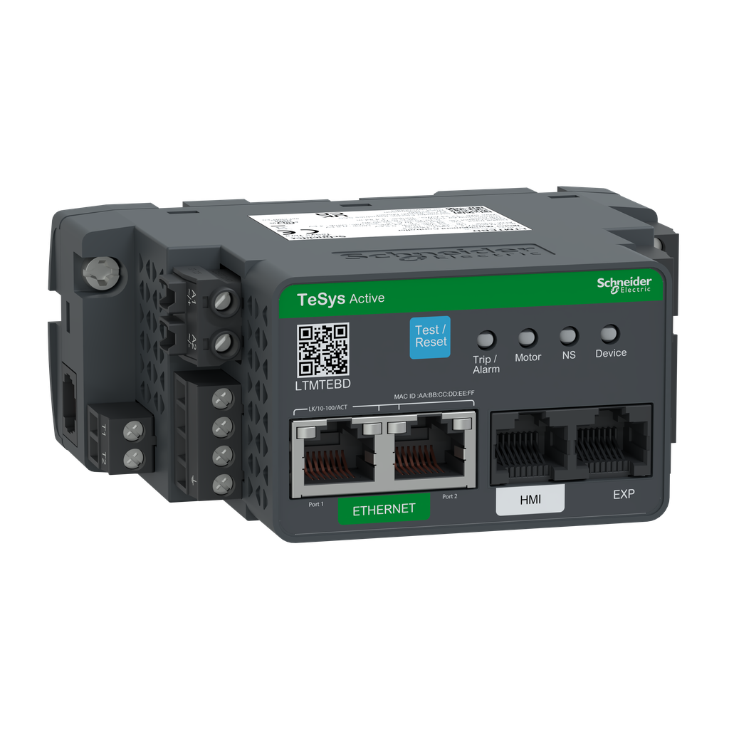 TeSys Tera, Unité de relais moteur électronique, EtherNet TCP/IP, 24 V CC