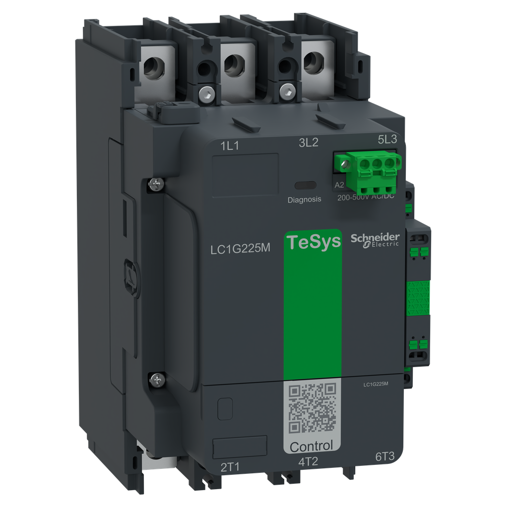 TeSys Giga, 3P(3NO), 225A, bobine AC/DC 200V…500V,  Com ModBus, standard