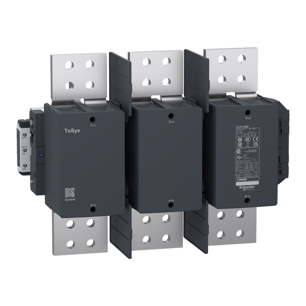 TeSys F - contacteur moteur - 3P - 1000A 415V AC3 - circuit commande 110VCA
