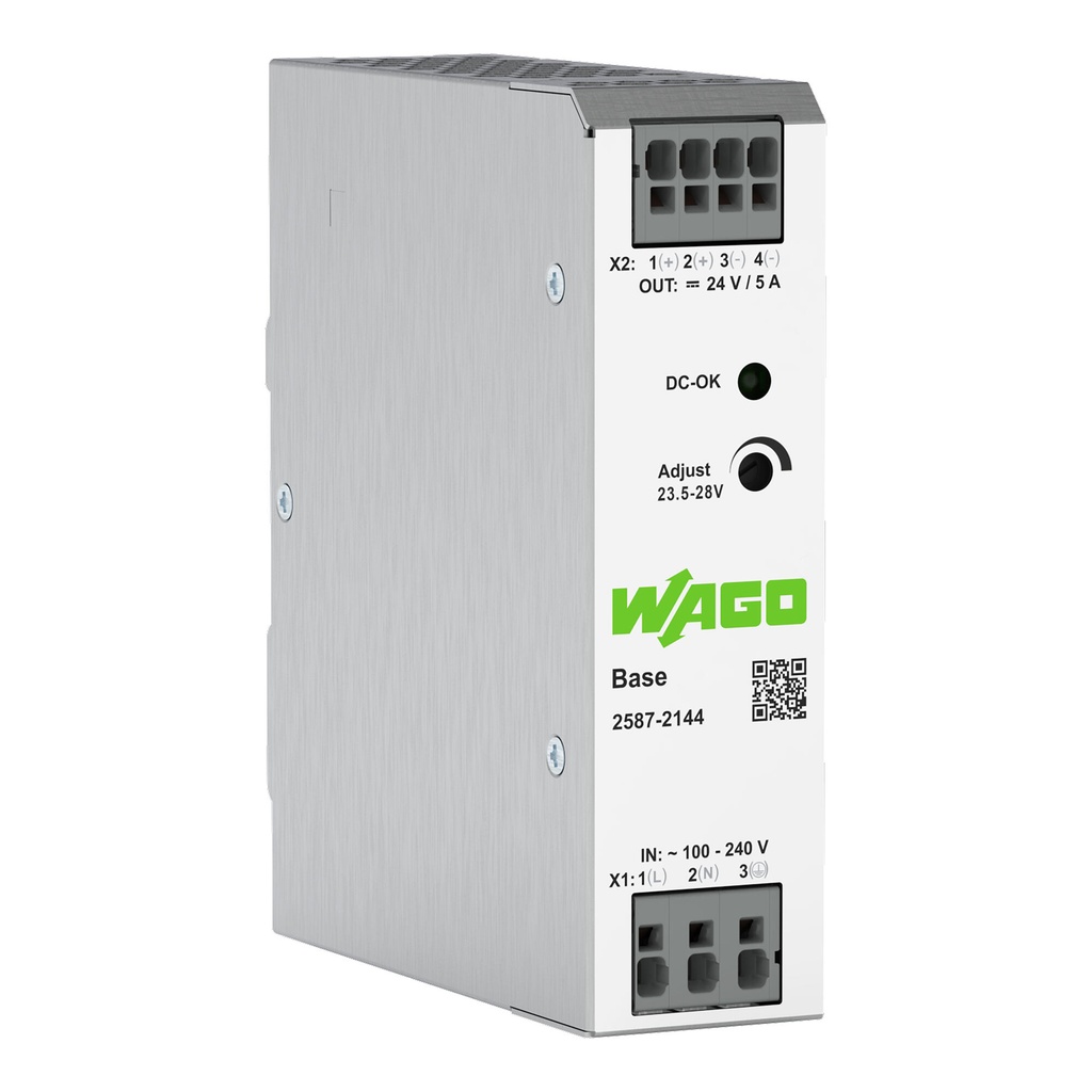 Alimentation à découpage BASE monophasée 230 V AC / 24 V DC - 5 A