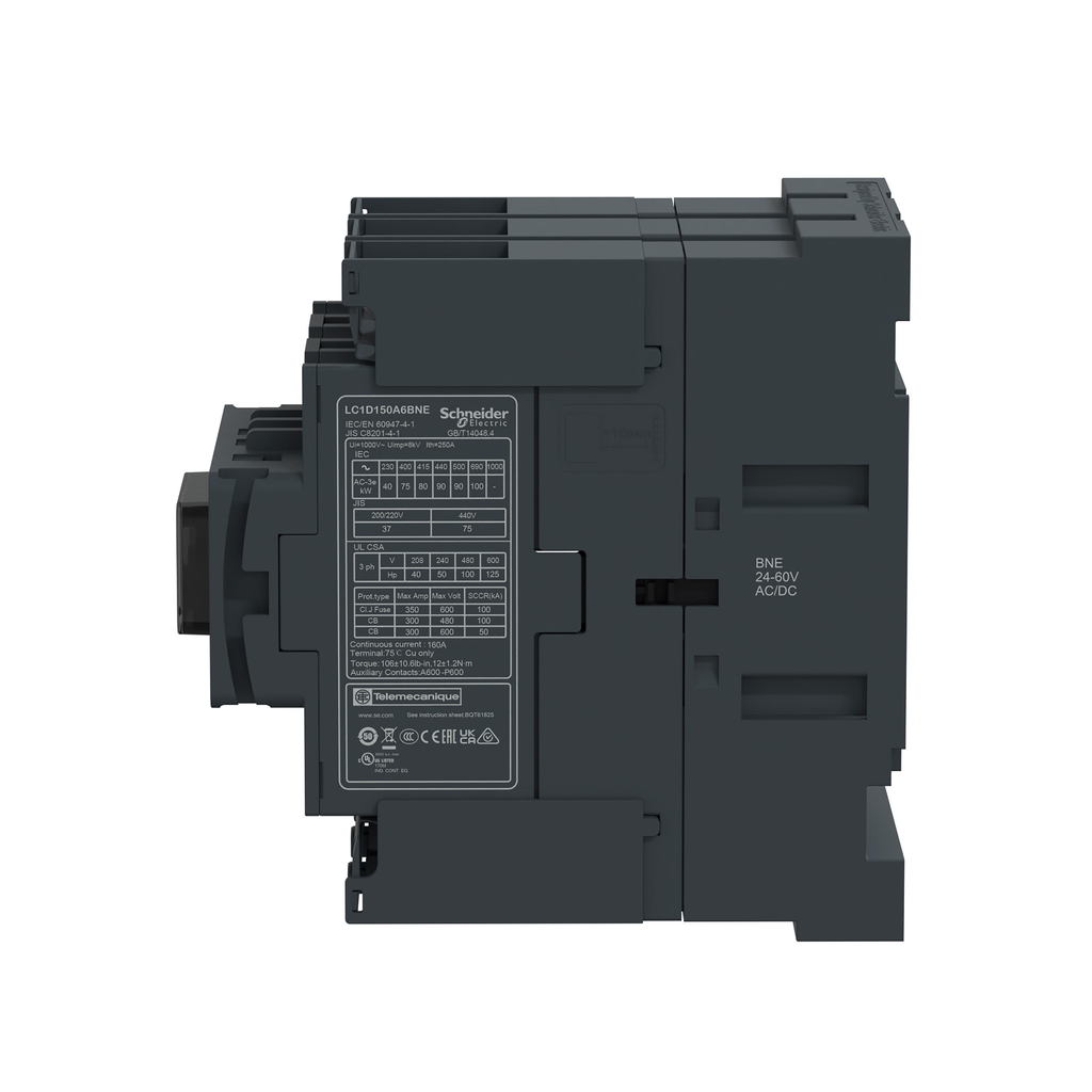 TeSys Deca Advanced - CTR Deca 150A 3P 24-60V ACDC