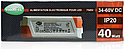 ALIM LED VISION-EL 34-60V dimmable COUPURE DE PHASE DC 36 W DC IP20