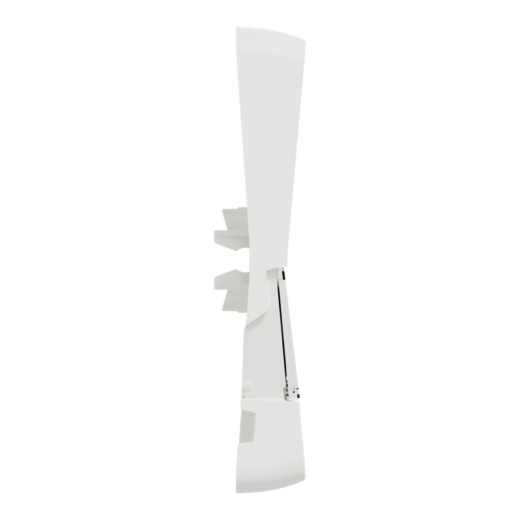 Mureva Styl - Enjoliveur porte étiquette lumineux - IP55 - IK08 - blanc
