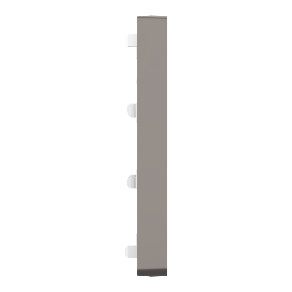 SpaceLogic KNX - D-Life - Dynamique - 1 touche médiane + 2 petites - Nickel