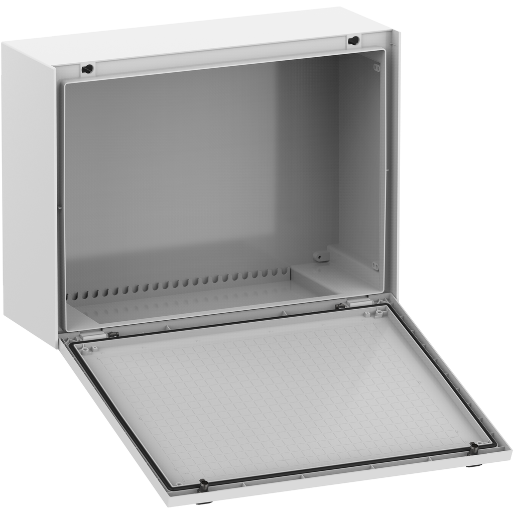 PanelSeT - Coffret polyester Horizontal 536x747x300 - IP66 RAL 7035