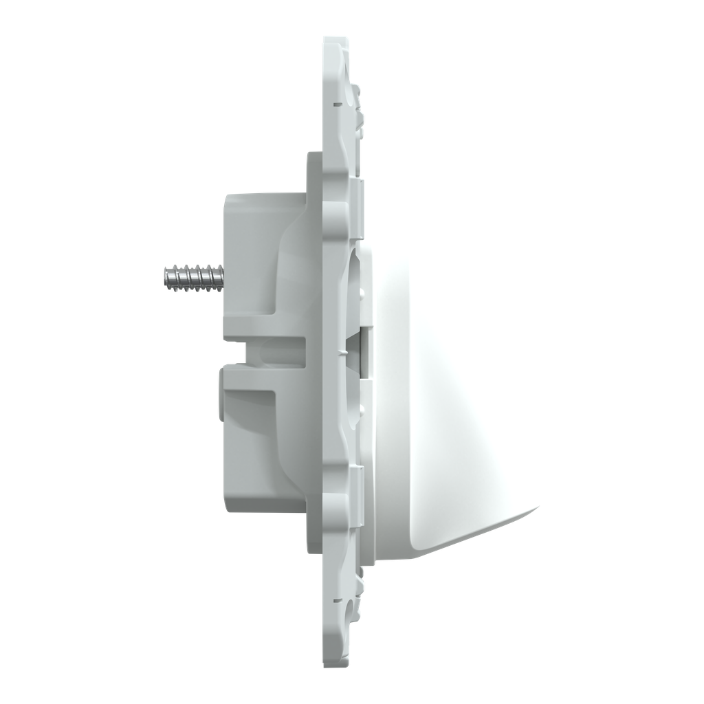 Ovalis - sortie de câble - 16A - Ø6..12mm - Blanc
