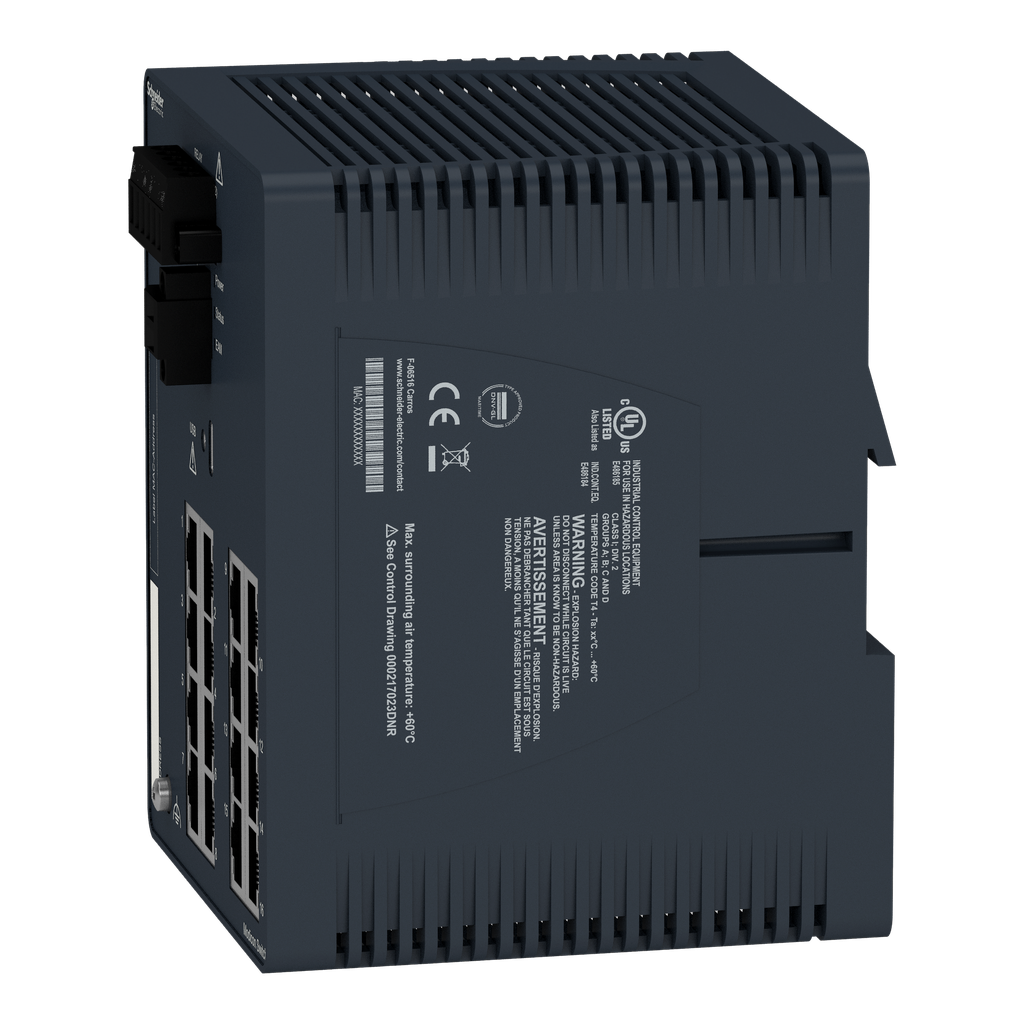 Modicon switch administré - 16 ports cuivre