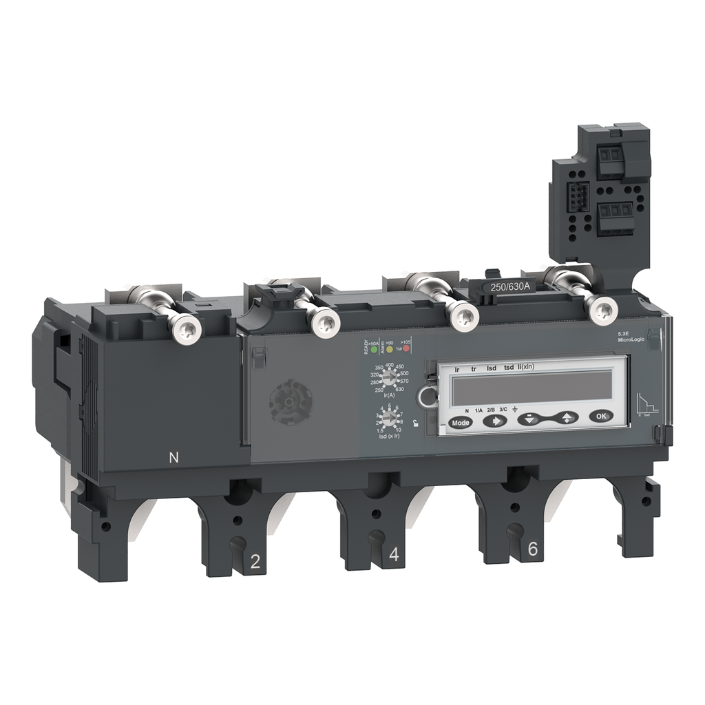 ComPacT NSX - Déclencheur MicroLogic 5.3 E 630A - 4P4D pour NSX630