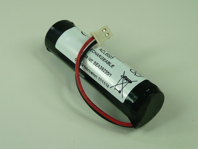 Pack(s) Batterie Li-Ion ICR18650-26J 1S1P 3.6V 3.5Ah molex
