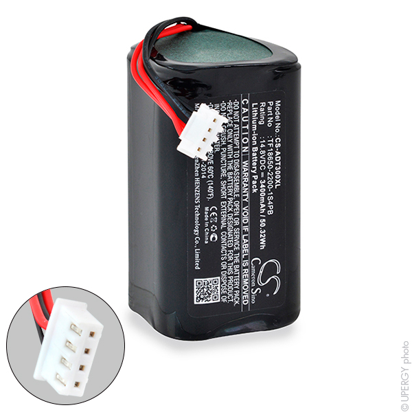 Batterie(s) Batterie enceinte bluetooth pour Audio pro 14.8V 3400mAh