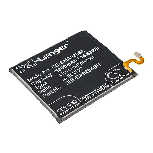 Batterie(s) Batterie téléphone portable pour Samsung 3.85V 3800mAh